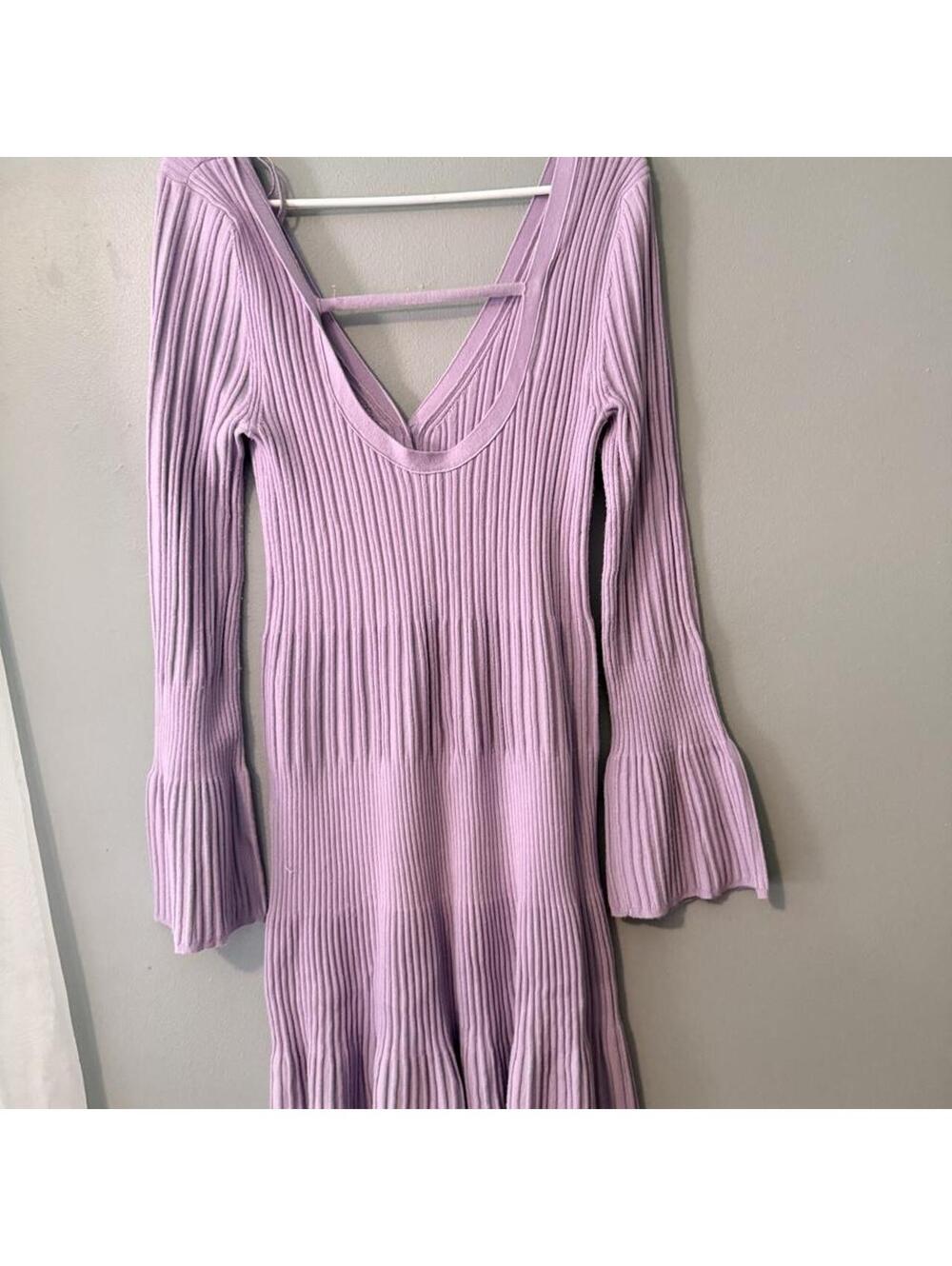 Daily practice by anthropologie purple dress - Picture 4 of 5